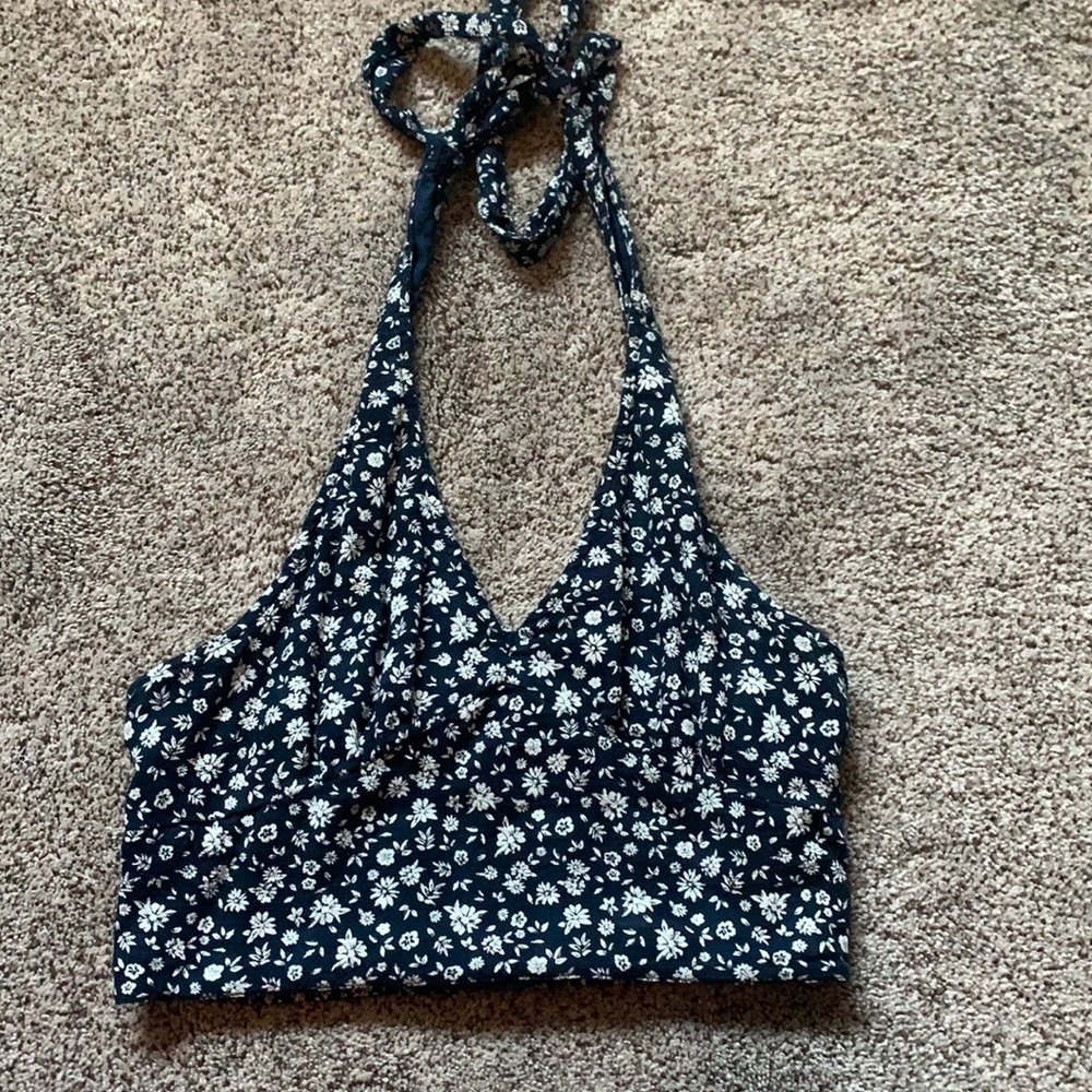 Navy blue tank top. XS